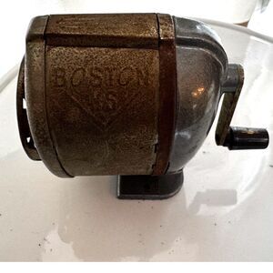 Vintage Boston pencil sharpener so cool